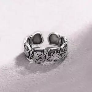 퍼주는오빠네 고양이 오픈링 반지 애끼 검지 우정반지 커플링 반지