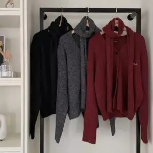 [핫핑](센텀시티점)[머플러세트] 베니츠 울 타이 브이넥 니트가디건 P000CRPL