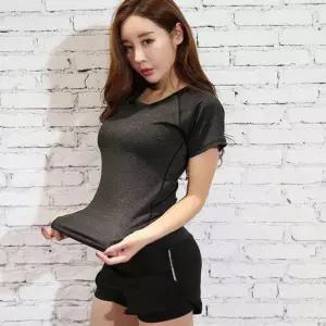 트레이닝 반팔 운동복 여자 트렌드 신상품 런닝복 헬스장 티셔츠