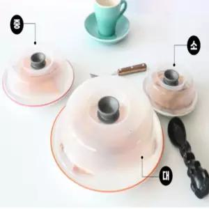 신상입고 뚜껑 심플뚜껑만3종세트 보관 음식 커버 인기템 덮개 전자레인지 3종세트