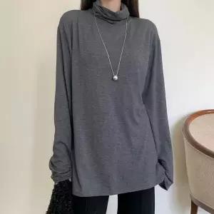 [신세계라이브쇼핑][옷자락] 여성 기모 롱슬리브 폴라 이너티셔츠