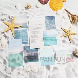 벽면포스터 인테리어엽서 미니포스터 벽장식 벽면인테리어 하늘바다 종이포스터