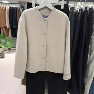 올리비아하슬러 HC42 핸드메이드블루종자켓 붐버자켓스타일 숏기장 OHEWJK101