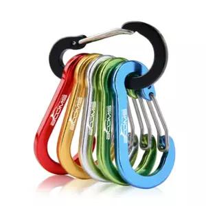 낚시 배낭 가방 물병 차키 연결 고리x6개 텐트고정비너 트레킹 산행