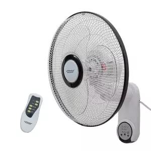 벽선풍기 유니맥스8343 리모컨 벽걸이형 선풍기 대형 16형