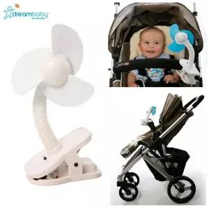 드림베이비 유모차 선풍기 (화이트) (F229)집게 집게형 클립 클립형 아기 여름