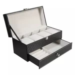 히키스 손목시계 4포켓 수납 보석함 케이스 고급함 손목함 가죽 보관함 시계함