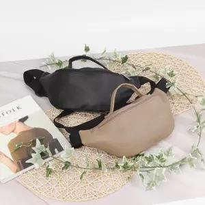 OP_M2126 힙색디자인 허리가방 색백 보조 허리쌕 벨트백 가죽 크로스쌕