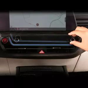 더뉴 스포티지 NQ5 공조기 보호필름자동차 신차용품 차량필수 필름 네비게이션