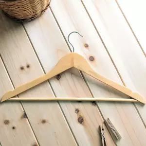 원목 홈 옷걸이 5p 세트 가게 매장 정장 일반바지 겸용 목재 고급 양복 나무