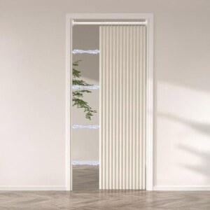 무타공 중문파티션 현관 간이중문 베이지() 중문셀프시공 맞춤형 사이즈