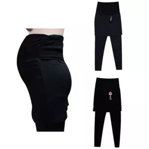 (스킨센스)기모 임부복대 끈조절형 치마레깅스