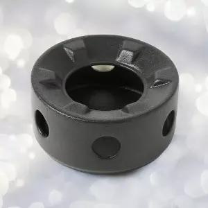 7day 도자기 티워머(블랙) 차데우기 우리기 보온다기용품 다도 라이트 데우기 유리 양초 워머