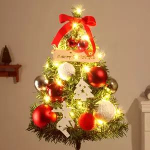 60cm 메리앙 장식 세트 전구 포함트리품 크리스마스품 꾸미기 인테리어 오너먼트