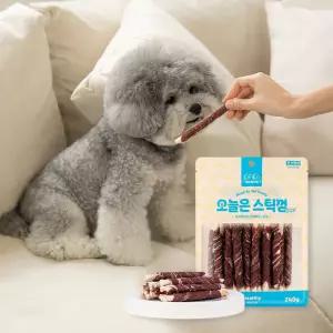 소고기 스틱껌 240g강아지간식 반려견 애견 아지개 수제 반려 애완 대용량 구관리 치석제거 양치 입냄새 개
