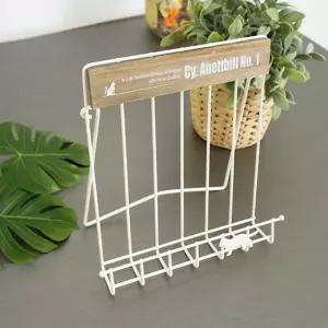 마이캣 이젤 (아이보리)카달로그진열대 메탈 철제 주방장식 소품 인테리어선반