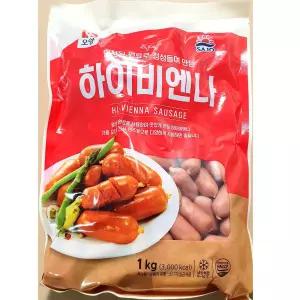하이비엔나(오양 1K)X3소시지 소세지 요리용 조리용 술안주 맥주 호프 반찬