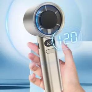 고속 부스터 미니 팬 핸디 선풍기 120단 손휴대용 냉각 에어컨 넥선 탁상용 추천 저소음 목선