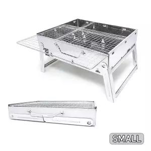 캠핑 화롯대 스테인레스 화로 소형 접이식용로 숯불로대 야외그릴 바베큐로 석쇠 로대 개인로 화대 불멍 용