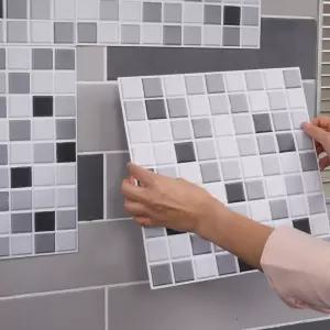 접착식 셀프타일 테리어 -12종욕실 주방 셀일 식타일