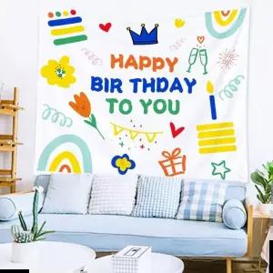 패브릭포스터 생일 현수막 축하파티 패브릭 생일포스터 DD-11831