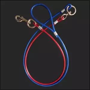 국산 코팅 와야 와이어 줄 6mm 6파이 애견 리드산책줄 체인 대형견 강아지용품 개리드