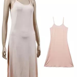 린다 인견 슬립 롱 끈 원피스나시 여성 이너 끈원피스