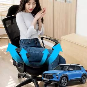 트레일블레이저 여름용 호환 메쉬 쿨링방석 통풍차량용 사무실 방석 자동차 의자 아이스 냉풍