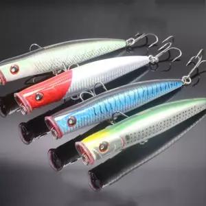 암산코리아 빅게임 팝핑용 하드웨어 포퍼 대물낚시미끼 물고기모양 베이트 용포퍼