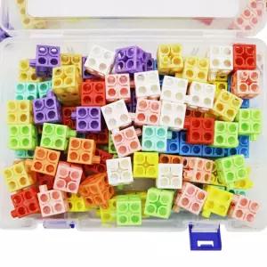 엠투월드 옥타곤 연결큐브 100 기초학력 수학 교구블럭 블록 수막대 초등 자릿대 입체도형 멀티 수모