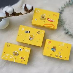 옐로우 미니 보석함 오르골 (4type)고급 모형장식 공간품 선반품 장식용 인테리어 예쁜 집들이선물