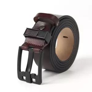 유얼맨 핀버클 소가죽 벨트(커피)장식 원피스 스웨터 허리 여성 패션 밸트