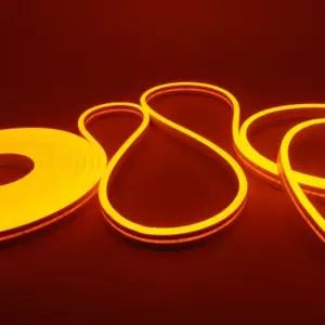 DC12V용 면발광 네온플렉스 LED바 5M롤 옐로우LED줄조명 LED 네온 홈조명 바인테리어 트렁크등 셀프인용품