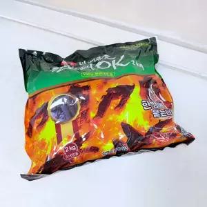 바베큐숯 한방에OK 2kg냄새 탈취 잡는 제습제 공기정화 자동차제 차량용 냉장고 신발장 소재 활성탄 국산