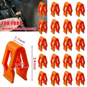 W714972S300 DVD 라디오 대시 패널 클립 창  리테이너 포드 F150 Edge Escape Fiesta 용 오버 헤드 콘솔 패