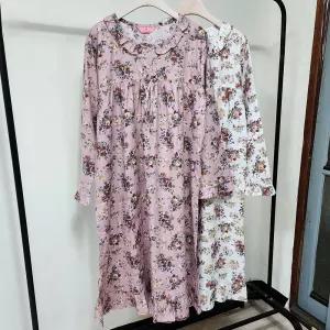 국산 여성 면 홈웨어 원피스잠옷빅사이즈 여름 여름롱 편한 웨어 원피스