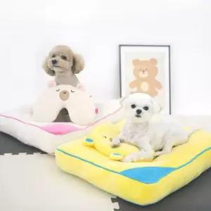 (패리스독) 슬리피베어필로우베드애견하우스방석 강아지쿠션 펫방 반려견