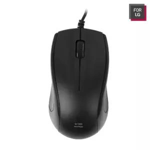 FOR LG) 유선마우스 LGC-M1000(블랙)휠 사무실 고급 일반 PC 게임 가정용 멀티 형마우스
