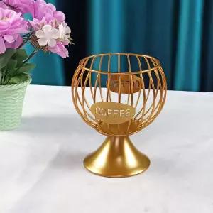 고급형 캡슐 커피 보관함 소(S) 커피통 탕비실정리 키친품 보관 인테리어품 숍품 바구니