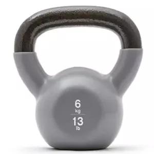 리복 케틀벨(RAWT-17006) 6kg 그레이 헬스 운동 팔운동 근력 기구 케틀 홈트레이닝도구 도구