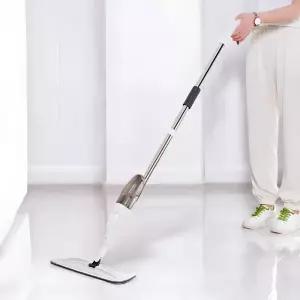 리빙밸류 스프레이 밀대걸레 극세사 물걸레 대바닥 원룸물 거실 청소용