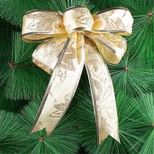 비타리토 더블스 골드 리본 트리장식 오너먼트 장식품 크리마스