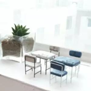 르송 테이블 3종세트가구소품 미니어처 피규어 장식 규어 빈티지