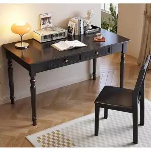 서재 책상 엔틱 인테리어 침실 원목 고급 가구