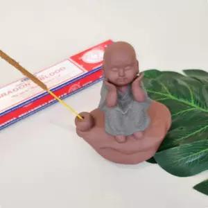 집들이향받침대 동자승 인센스 꽂이인콘홀더 인트레이 꽂이 인홀더 인스틱