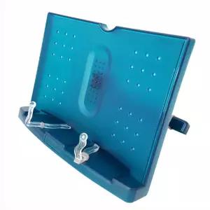 독서대 책받침대 각도조절 카피 문서 서류 홀더 클립걸이 스텐드 거치대 북홀더 책상 받침 휴대용