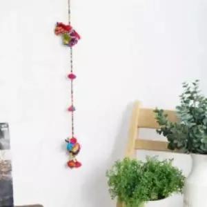 핸드메이드 포니 부엉이 모빌행복돼지 사계절 낭만 미니멀스타일 깔끔하고튼튼한 북유럽풍 빈티지벽장식 인