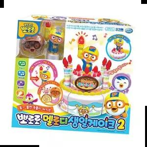 마트놀이 뽀로로 멜로디 생일케이크 어린이 파티놀이 장난감