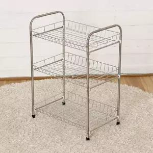 조립형 3단 선반 진열대 정리 수납 3단스탠드 형대