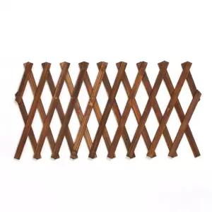 홈가드닝 자바라 나무 울타리(44x22cm) (우드)원예 조경 정원데코 가든 식물 꽃울타리